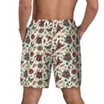 thumbnail image 4 of Goofa Insects A Printed Men's Swim Trunks Board Shorts Quick Dry Mens Swimming Trunks with Compression Liner,Breathable Fit Hawaii Beach Shorts-3X-Large, 4 of 9