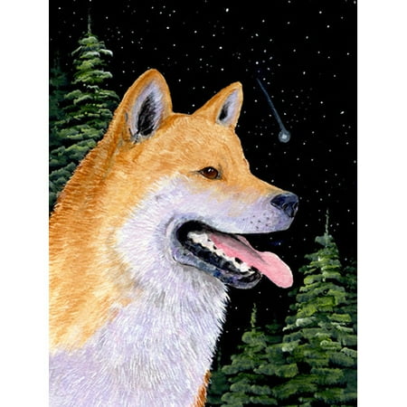 Caroline's Treasures Shiba Inu 2-Sided Garden Flag