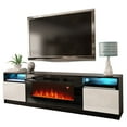 thumbnail image 6 of York 02 Electric Fireplace Modern 79" TV Stand, 6 of 8