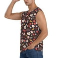 thumbnail image 3 of Bixox Men's To The Best Mom Printed Shirt Sleeveless Fitness Tank Top-Small, 3 of 7