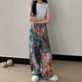 thumbnail image 6 of HIPYLO Jeans Petite Wide Leg Pants Pantalones Casuales Para Hombres Teen Girl Clothes 12-14 Years Old 7-8 Girls Clothes Little Girls, Blue 11-12 Years, 6 of 9