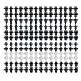 thumbnail image 2 of 360 Push Pin Rivets Car Door Trim Panel Clips Bumper Grille Mud Flaps Fastener Retainer Kit for Accord -V, 2 of 7