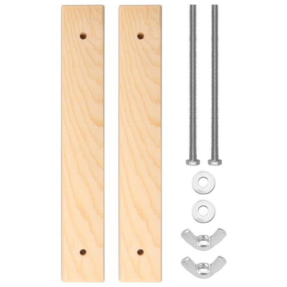 Book Press Kit Wood Book Binding Tool Effective Bookbinding Press Kit Multifunctional Bookbinding Supplies Easy to Use and Portable for DIY Crafts Home