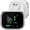 White, variant on 6-in-1 Portable Gas Detector, Plug-in & Battery Powered CO Smoke Gas Monitor with 2.8" Rotatable HD Screen, 85dB Alarm, High-Precision Sensor for Home, RV, Camping & Car Travel