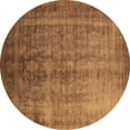 thumbnail image 1 of Ahgly Company Indoor Round Oriental Brown Industrial Area Rugs, 6' Round, 1 of 4