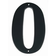 Angle View: Alno AP4-3-MB Transitional House Numbers, 3", Matte Black