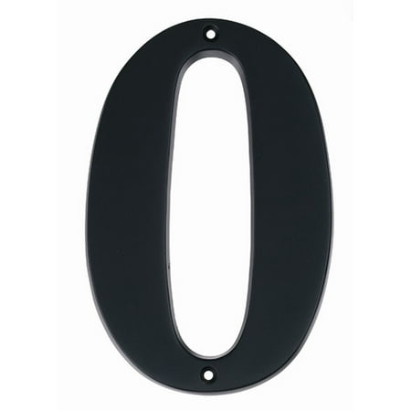 Alno AP4-3-MB Transitional House Numbers, 3", Matte Black