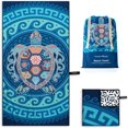 thumbnail image 1 of Microfiber Beach Towels Fast Drying Extra Large 71” x 32” Sand Free Super Lightweight, 1 of 7