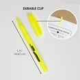 thumbnail image 2 of BAZIC Neon Yellow Highlighter Chisel Tip Unscented Marker (5/Pack), 24-Packs, 2 of 7