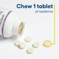 thumbnail image 6 of Stress-Relax Chewable Tranquil Sleep by Natural Factors, Tropical Fruit Flavor, 60 Tablets, 6 of 9