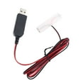 thumbnail image 5 of LR6 AA Battery Eliminator USB Power Supply Cable Replace 1-4pcs 1.5V AA Battery for Radio Electric Toy Clock LED Strip, 5 of 16