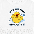 thumbnail image 4 of Inktastic Life's Ducky 2nd Birthday Girls Toddler Dress, 4 of 5