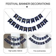 thumbnail image 5 of Rustic Bunting Garlands Hanging Decorations for Happy Fathers Day Celebration, 5 of 6
