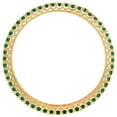 thumbnail image 5 of Ratnavali Jewels CZ Zirconia Gold Tone Green Bollywood Wedding Indian Bangles Jewelry Women, 5 of 5