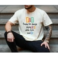 thumbnail image 3 of Funny Dad T-Shirt – Thanks for Saying Yes When Mom Said No Tee, Cute Father’s Day Gift from Kids, Humorous Graphic Shirt for Men, Dad Joke Apparel, Casual Family Tee, 3 of 7