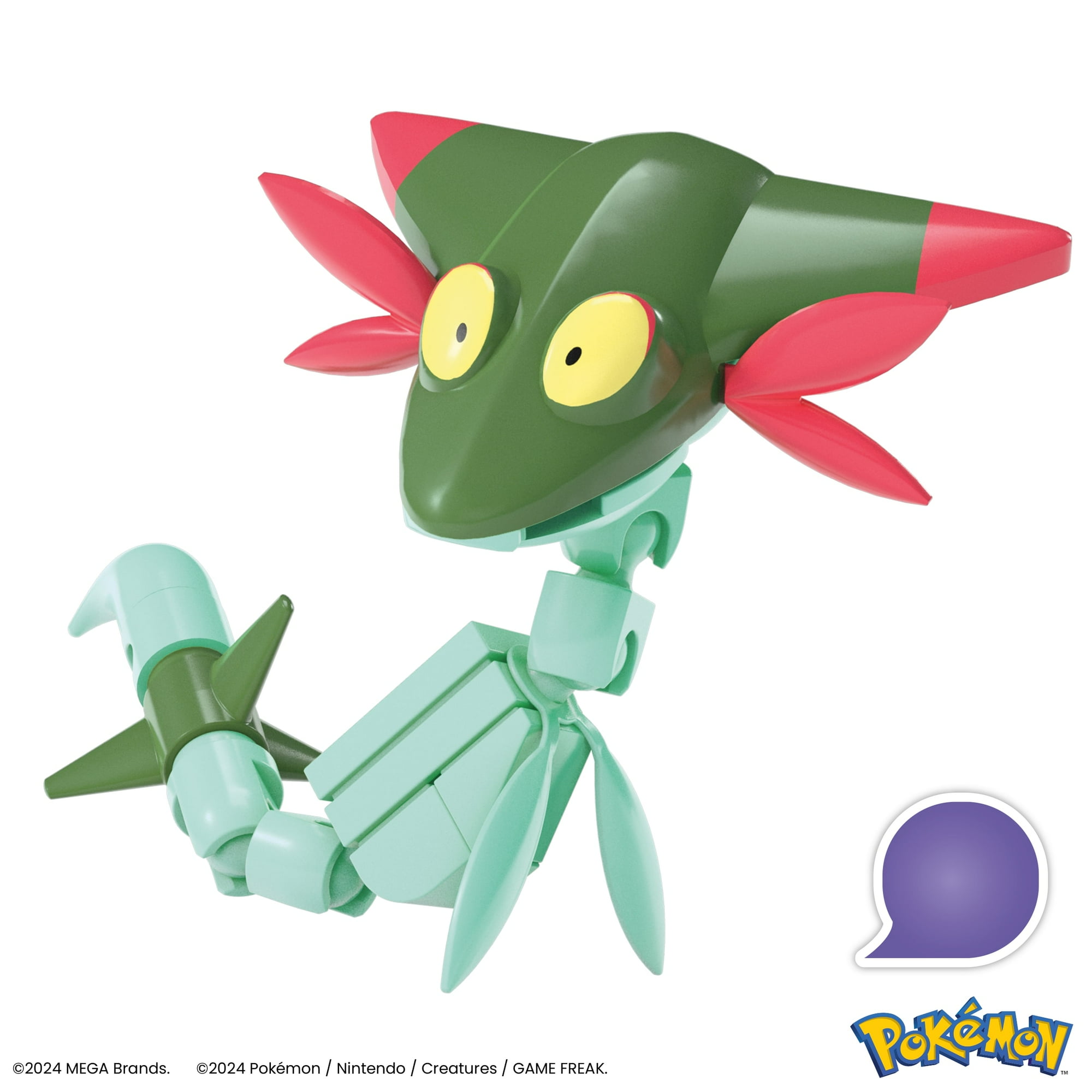 MEGA Pokémon Dreepy Building Toy Kit, Poseable Action Figure (21 Pieces) for Kids