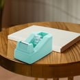 thumbnail image 3 of Desktop Tape Dispenser Small Cute Adhesive Roll Holder for Office/Home (Light Green), 3 of 6