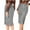Gray, variant on Paiwinds Women's Solid Color Shiny Sequin Sheath Midi Skirt with Zipper, Soft Stretchy Polyester for Casual and Party