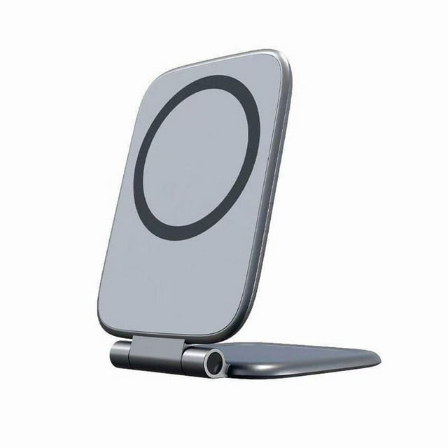 Ultra Thin Foldable Magnetic Phone Holder, Mobile Car Mount for GPS Navigation, Multifunctional Stand, 3.5mm Portable Design, Universal