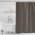 thumbnail image 4 of Vintage Brown,Waterproof Fabric Shower Curtain,Ombre Abstract Minimalist Geometric Waterproof Fabric Shower Curtain for Bathroom Curtains Bathtubs Hotel Shower Curtains with 12 Hooks Small 36x72in, 4 of 8