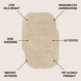 thumbnail image 3 of JONATHAN Y SHAPES 5 x 8 Area Rug, Margot Geometric Arch Stripe - Cream/Natural, SHP201B-5, 3 of 7