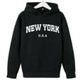 thumbnail image 5 of shqvo Toddler Boys Joggers Set Graphic Print Loose Long Sleeve Hoodies Hoody Sweatshirt Drawstring Pants Set for Girls, 5 of 5
