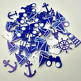 thumbnail image 4 of 100x Buttns de Mixtos 2 Agujeros Parte Posterior Plana Azul Decorativa para Manualidades de Hugo botones de madera, 4 of 6