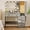 1.No stool-Gray, variant on FANRAL Vanity Set with Mirror and Lights,Makeup Vanity Desk with Drawers & Chair & Jewelry Storage Cabinet,Purple Vanity