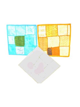 Mogul Indian Cushion Cover Sequin Embroidered Pillowcase Case Yoga Decor Set of 3