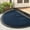 Blue, variant on VUNATE Door Mat Outside Indoor Doormat Non Slip Rubber Welcome Mat Outdoor Mat for Front Door Entrance Absorbent Dirt Trapper Floor Mats for Home Low Profile Entry Rug Half Round 17"x30" Black
