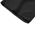 thumbnail image 5 of Men's Summer Vacation Knit Outfit, Textured Polo Shirt and Shorts 2-Piece Set for Beach and Resort Wear Black, 5 of 9
