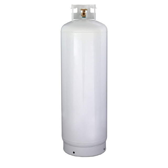 New 100 lb Steel Propane Cylinder with CGA510 Valve - DOT / TC Approved