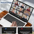 thumbnail image 4 of 17.3" Business Laptop Windows 11 Pro Office 2024 Conference Webcam Type-C Backlit Keyboard Intel N5095 8GB RAM 256GB SSD Support Fingerprint BT 5.0, 4 of 9