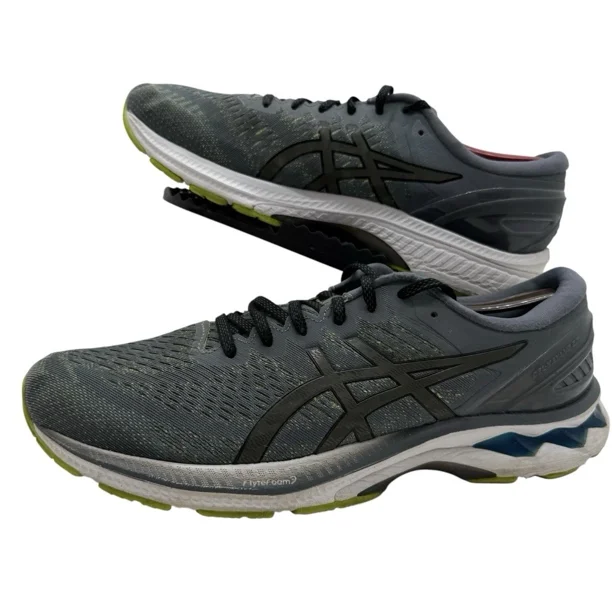 ASICS Gel-Kayano 27 Mens 11 Running Shoes Sneakers Grey Gym Road 1011A767