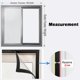 thumbnail image 2 of Cat Safety Net with Zipper, Fly Screen Netting SelfAdhesive AntiMosquito, Window Protection for Cat, 2 of 5