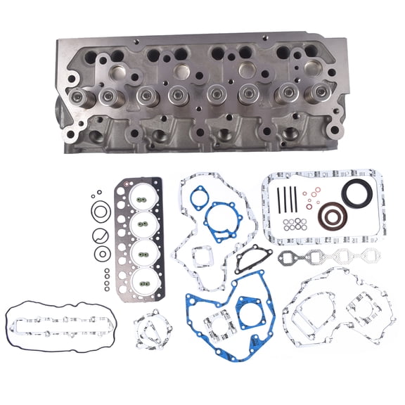 GELUOXI Complete Cylinder Head & Full Gasket Set for Mitsubishi S4L S4L2 Engine MM35T