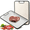 Blue, variant on titanium cutting boards for kitchen, Double-Sided Metal Cutting Board, Separate Raw and Cooked Food Areas, Burr-Free Edges, Dishwasher Safe