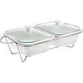 thumbnail image 1 of Godinger Plat de Cuisson Double du Four à la Table, Support pour Casserole et Rôtissage - 3 Qt, 1 of 1