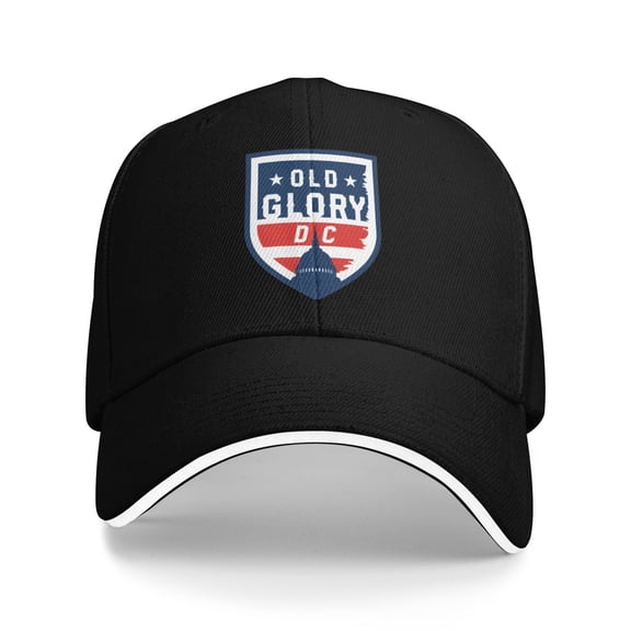 Old Glory Dc Hat Unisex Casual Baseball Cap With Adjustable Strap And Breathable Design