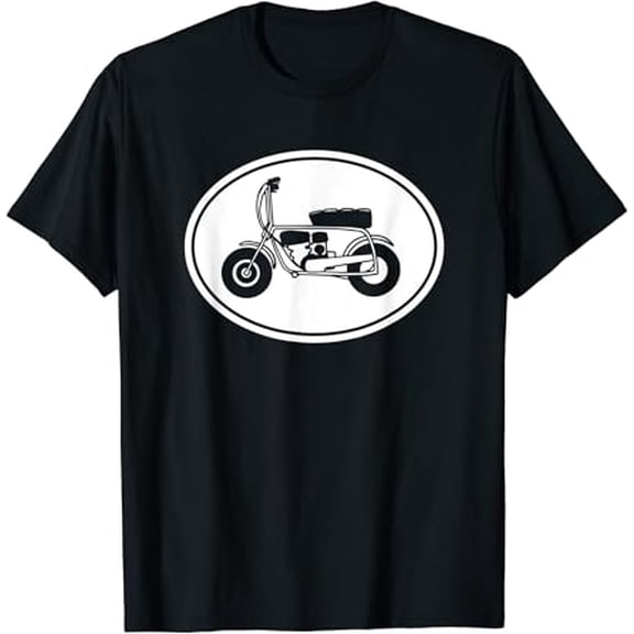 Vintage Mini Bike, Minibike Graphic T-Shirt