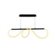 thumbnail image 1 of Lámpara Candil Colgante LED Rope Luxica Lighting Negro, 1 of 5