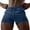Blue, variant on 4 Inch Inseam Shorts Men Vintage Corduroy Summer Shorts | Slim Fit Mid Waisted Booty Shorts with Zipper Fashion Casual Short Pants (Pink,S)