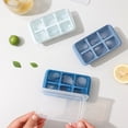 thumbnail image 5 of Mini Ice Cube Trays for Freezer with Easy-Release Silicone Bottom, Small Ice Cube Molds with Lid, 5 of 5