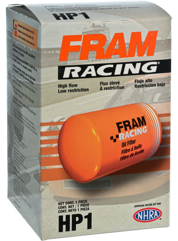 Fram Racing Oil Filter, Hp1 Fits select: 1975-1996,2004 FORD F150