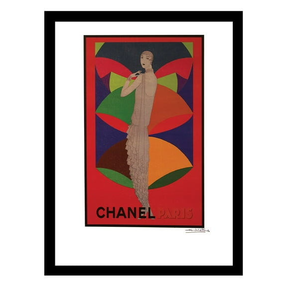 Fashion Deco Design Framed Print
