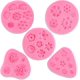 thumbnail image 1 of Flower Fondant Cake Molds, Daisy, Rose, Chrysanthemum and Small Flower Candy Silicone Molds for Chocolate Fondant Polymer (5pack), 1 of 4