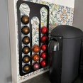 thumbnail image 5 of Coffee Pod Holder For Vertuo Capsules,wall-mounted Storage Rack For Coffee Capsules,capacity:17,bla, 5 of 5