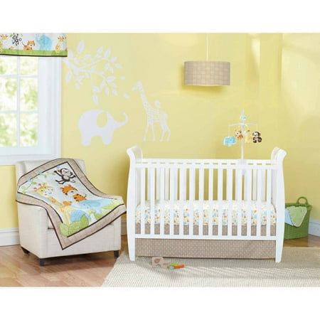 Garanimals Animal Antics 3-Piece Crib Bedding Set