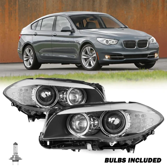 For 2009-2013 BMW 5 Series F10 Hid Headlight w/ AFS Left&Right Side Headlamp