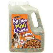 Kibbles & Chunks: Mini Crunchy Chewy Beefy Dog Food, 4 Lb